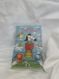 Malbüechli Tiermix (D) 10 Seiten (13,5x21cm)