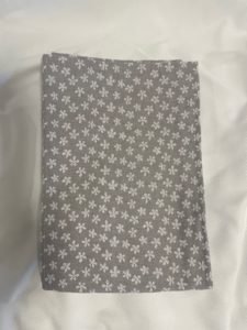 Geschirrtuch 'Blüemli'   (CH) 100% Baumwolle-Jacquard 50x75 cm, taupe